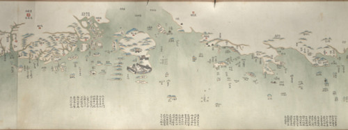 Coastal Map of China Poster Print - Item # VARBLL058756913L