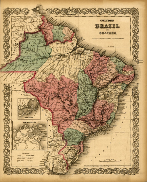 Brazil - 1871 Poster Print - Item # VARBLL058758262L