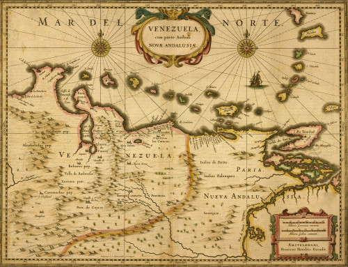Venezuela - 1630 Poster Print