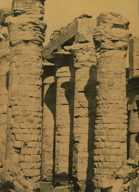 Columns of a temple, Thebes, Egypt Poster Print - Item # VARBLL058753997L