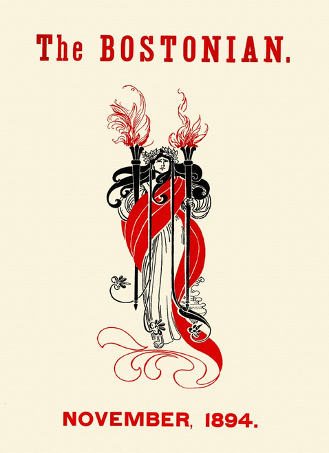 A woman holding two torches. Poster Print - Item # VARBLL058741524x