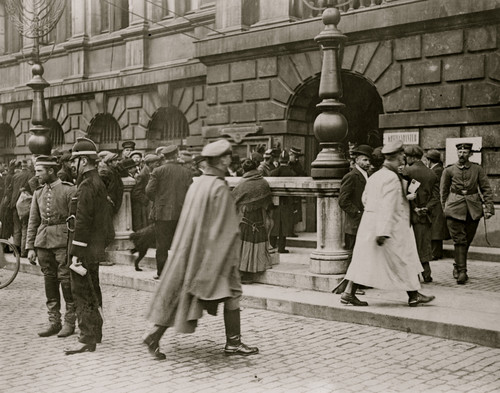 German Commandant's Headquarter., Antwerp Poster Print