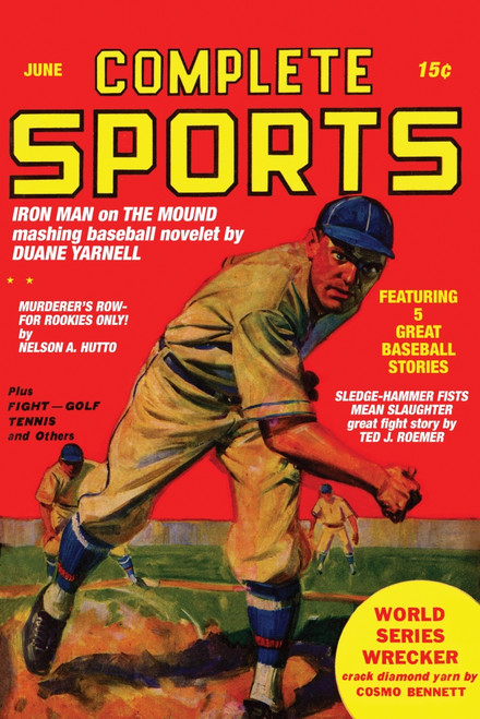 Cover art from a pulp magazine dedicated to thrilling tales of sports. Poster Print by unknown - Item # VARBLL0587378093