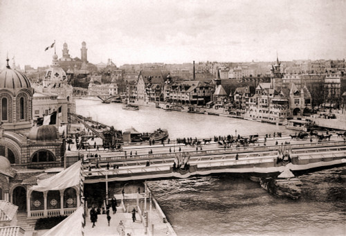 Nations Quay World's Fair Paris Poster Print by unknown - Item # VARBLL0587434228