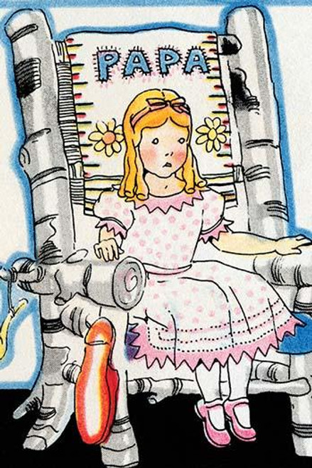 Goldilocks tries Papa Bear's chair but it is too big Poster Print by Julia Letheld Hahn - Item # VARBLL0587275413 Goldilocks tries Papa Bear's chair but it is too big Poster Print by Julia Letheld Hahn - Item # VARBLL0587275413