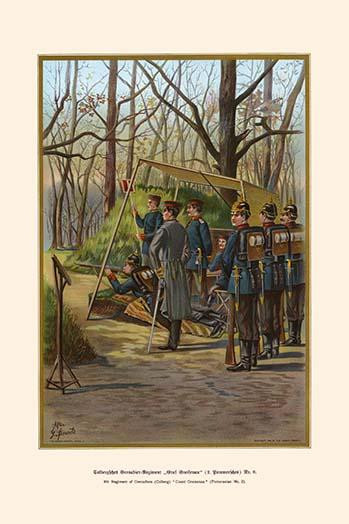 Colberg Grenadiers - 9th Regiment - Count Gneisenau Poster Print by G. Arnold - Item # VARBLL0587294825