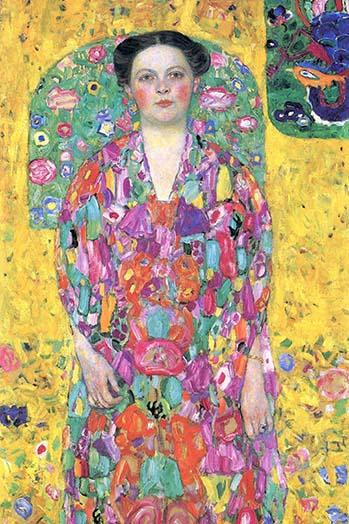 Portrait of Eugenia Primavesi Poster Print by Gustav  Klimt - Item # VARBLL0587257040