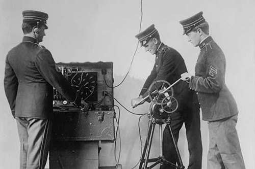 US Signal Corps works with Wireless in the Field Poster Print by unknown - Item # VARBLL058745781L