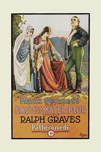 Princess and a lady and a young female attendant bow slightly to a young gentleman Poster Print by Mack Sennett - Item # VARBLL058762009L