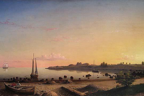 Stage Fort across Gloucester Harbor Poster Print by Fitz Henry Lane - Item # VARBLL058760756L