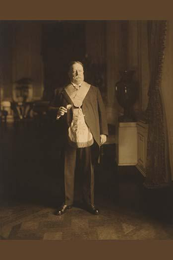 William Howard Taft, full-length portrait, standing, facing slightly right, in Masonic regalia Poster Print by  Studio Jameson - Item # VARBLL0587248602
