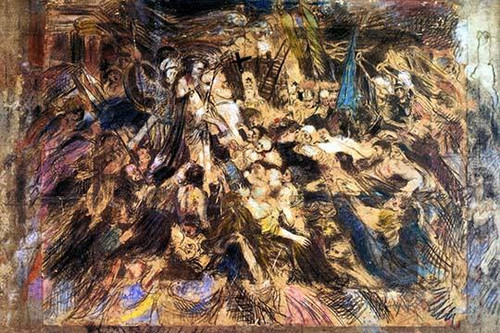 The mocking of Christ by Groux Poster Print by Henry de Groux - Item # VARBLL0587290528