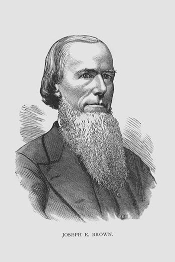 Joseph E. Brown, Governor of Georgia Poster Print by Frank  Leslie - Item # VARBLL0587333162