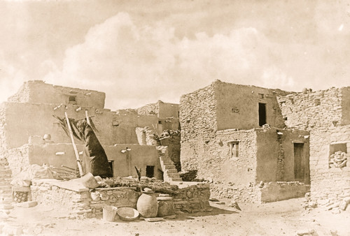Hopi Indians snake kiva Oraibi Pueblo Poster Print - Item # VARBLL058751266L