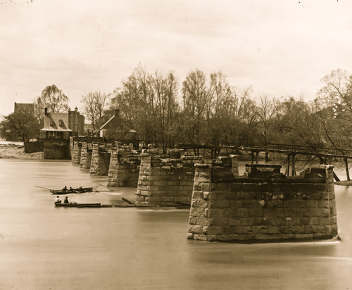 Richmond, Virginia. Ruins of Mayo's bridge Poster Print - Item # VARBLL058745114L