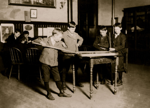 United Workers Boy's Club. New Haven, Conn. Getting hold of the newsboys. Poster Print - Item # VARBLL058754444L