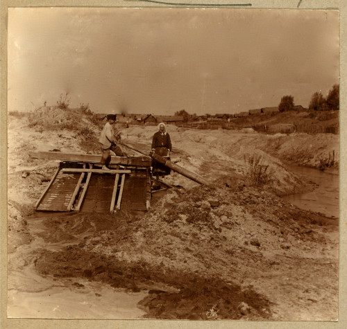 Gold miners working. [Berezovski] Poster Print - Item # VARBLL058750999L