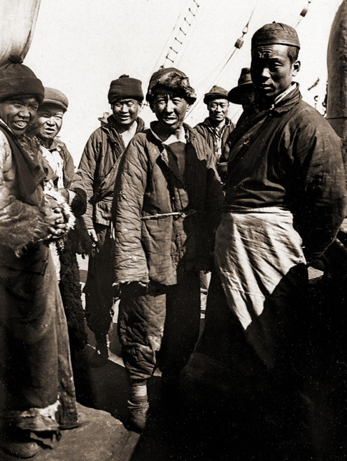 Chinese boat crew during German Occupation Poster Print by unknown - Item # VARBLL0587433809