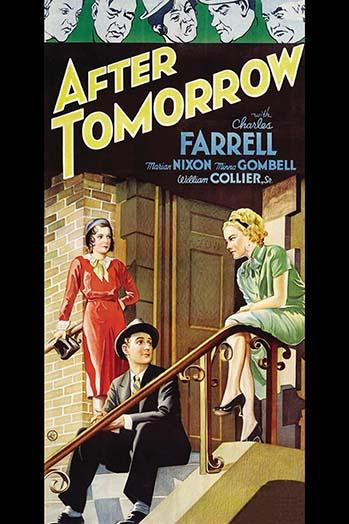 Young Man sits on steps; one young girl astride a railing, another young girl standing in the doorway Poster Print by Unknown - Item # VARBLL058762930L