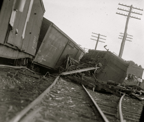 Railroad Wreck Poster Print - Item # VARBLL058750229L