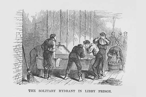 Solitary water hydrant For the Prisoners at Libby Poster Print by Frank  Leslie - Item # VARBLL058733097x