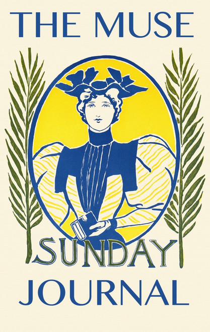 A woman stands holding a book. Poster Print - Item # VARBLL0587416890