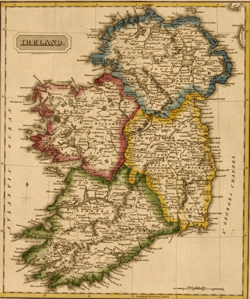 Ireland - 1817 Poster Print