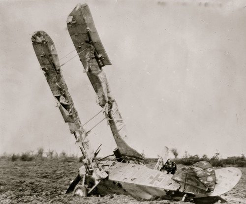 Downed German plane, Flanders Poster Print - Item # VARBLL058751462L