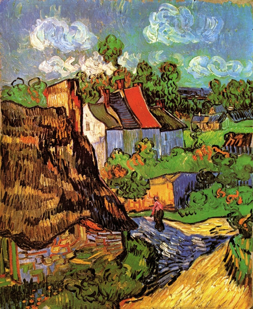 Houses in Auvers Poster Print - Item # VARBLL058750561L