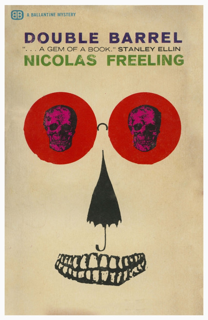 Cover art to the book "Double Barrel" by Nicolas Freeling Poster Print by unknown - Item # VARBLL0587462884