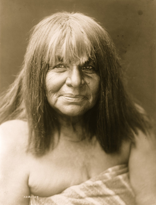 head-and-shoulders portrait of a Maricopa woman. Poster Print - Item # VARBLL058747102L