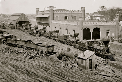 Nashville, Tennessee. Railroad depot Poster Print - Item # VARBLL058752308L