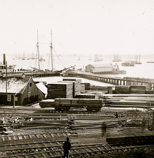 City Point, Virginia. Ordnance wharf Poster Print - Item # VARBLL058754187L