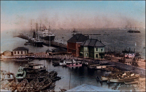 Yokohama Japan Port 1900 Poster Print by unknown - Item # VARBLL0587434538