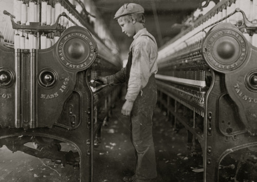 Doffer in a Lincolnton, mill. Poster Print - Item # VARBLL058754971L