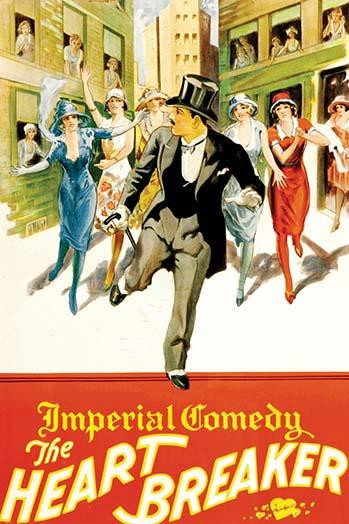 Flappers chase a man in tuxedo down a street Poster Print - Item # VARBLL058762152L