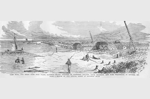 Camp Wool Occupied by Hawkin's Zouaves, New York Volunteers Poster Print by Frank  Leslie - Item # VARBLL0587326948