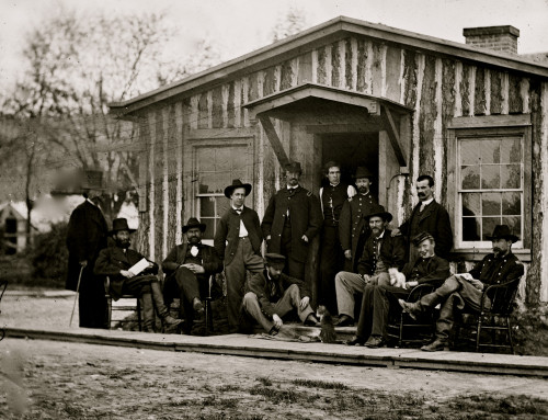 City Point, Va. Members of Gen. Ulysses S. Grant's staff Poster Print - Item # VARBLL058753650L