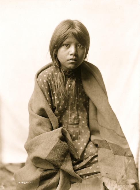 A Taos girl, three-quarter length portrait, seated, facing front Poster Print - Item # VARBLL058747143L