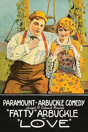 Fatty Arbuckle sits beside a young girl sipping coffee or tea Poster Print by Unknown - Item # VARBLL058762510L