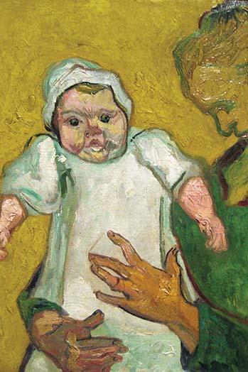 Madame Roulin & Her Baby Poster Print by Vincent Van Gogh - Item # VARBLL058760479L