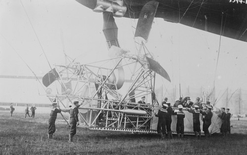 Naval Airship, Parseval, Poster Print