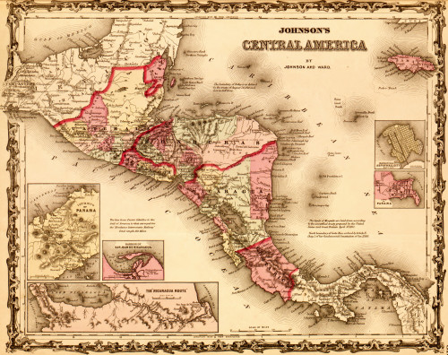 Central America 1862 Poster Print - Item # VARBLL058758019L