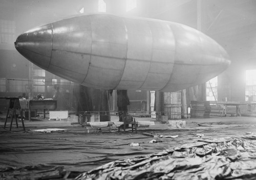 Blimp - Antony's wireless airship Poster Print