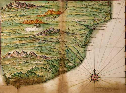 Portuguese map of the East Coast of Africa - 1630 Poster Print - Item # VARBLL058758402L