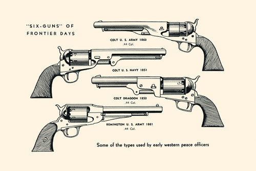 Illustrated page from a book on the history of guns. Poster Print by unknown - Item # VARBLL0587350709