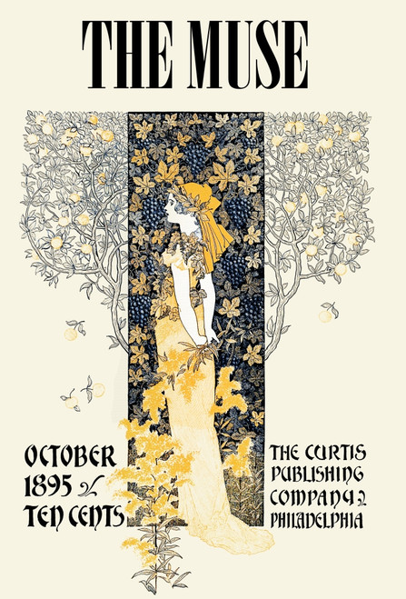 A woman stands amidst tree leaves. Poster Print - Item # VARBLL0587417269