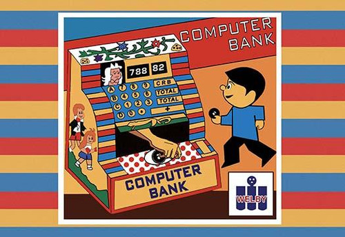 A fun way to saving with this grabbing cash register. Poster Print by unknown - Item # VARBLL0587216522