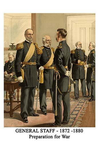 General Staff discusses the planned engagements with the Indians on the Frontier Poster Print by Henry Alexander  Ogden - Item # VARBLL0587291516