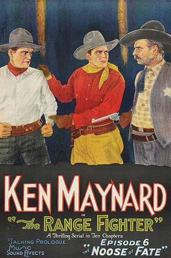 Sheriff points a revolver at a man ready to fight him Poster Print by Unknown - Item # VARBLL058762886L